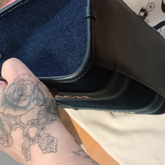 Coach Denim Smith Tote 24 - Picture 14 of 15
